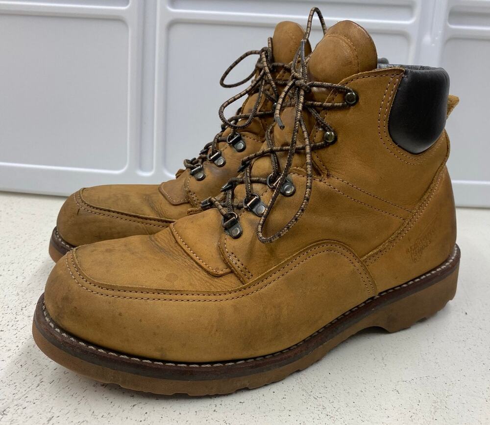 VTG Men Red Wing Shoes USA 2156 Classic Chukka leather work boots, 10